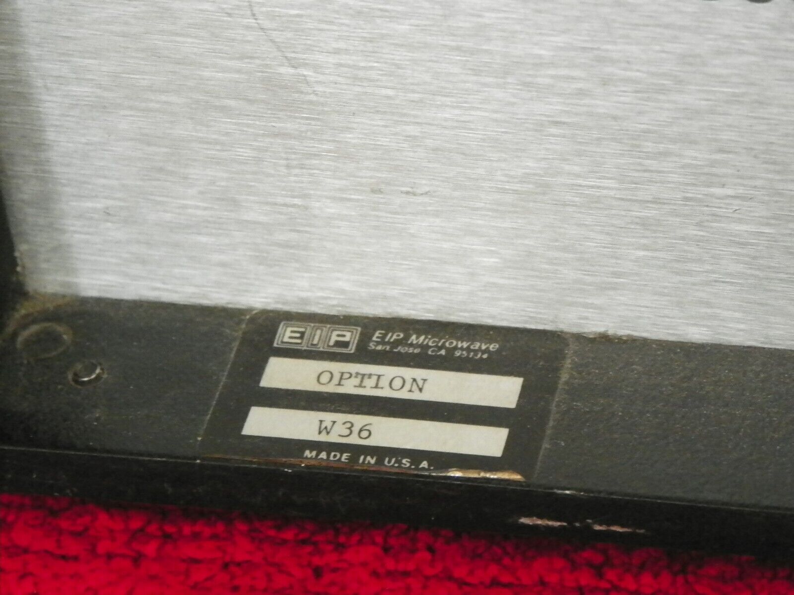 EIP 548A microwave frequency counter 10hz-26.5Ghz w/opt 05,06,08 NIST cal'ed EIP 548A microwave frequency counter 10hz-26.5Ghz w/opt 05,06,08 NIST cal'ed